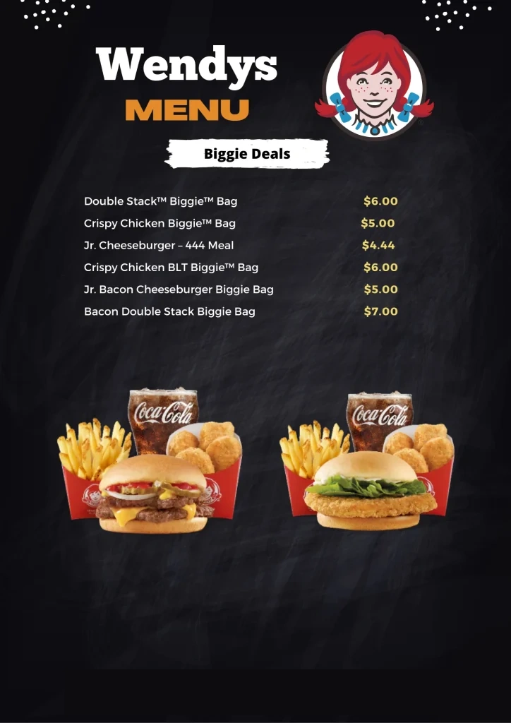 wendys breakfast biggie deals