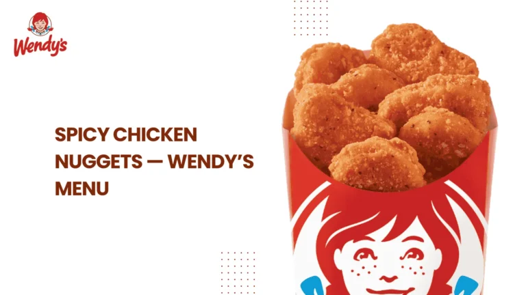 Spicy Chicken Nuggets — Wendy’s Menu