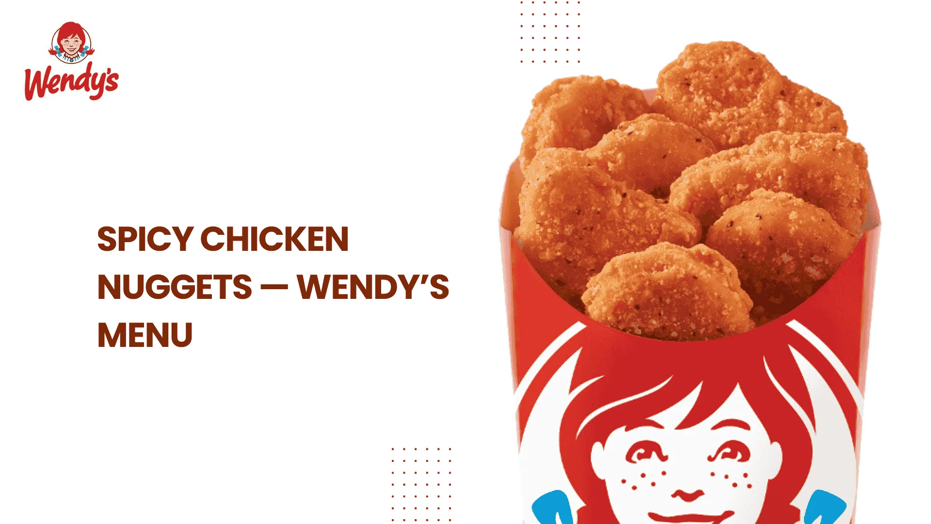Spicy Chicken Sandwich — Wendy’s Menu Classic