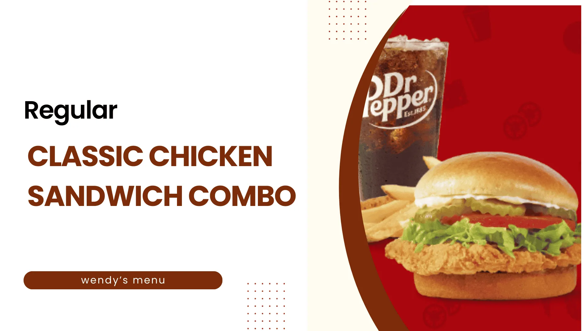 Classic Chicken Sandwich Combo – Crispy Chicken Favorite