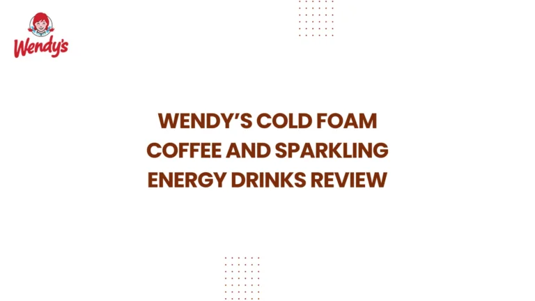 wendys drinks review