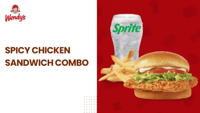 Spicy Chicken Sandwich Combo – Bold & Fiery Flavor