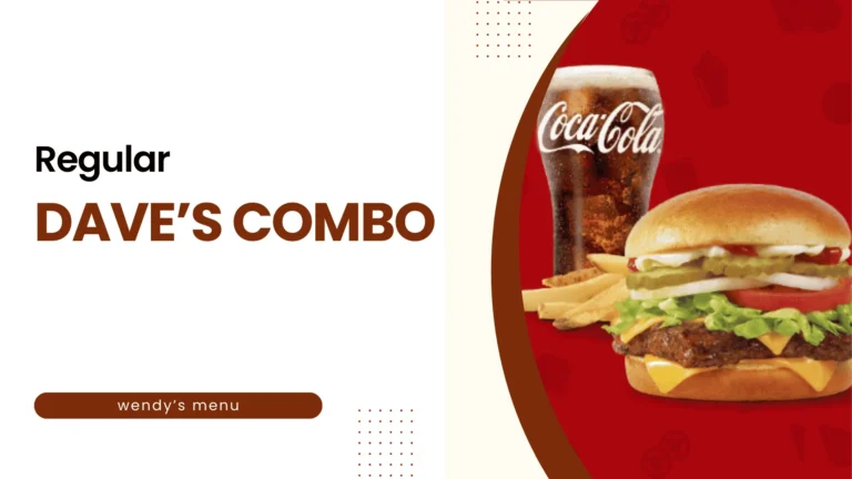 wendys menu daves combo